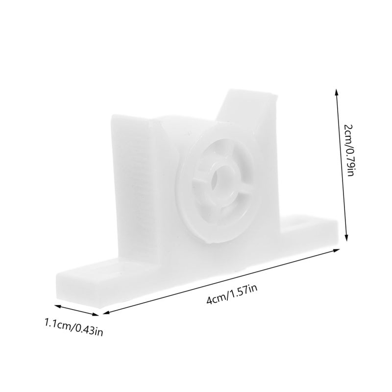 10 Sets Heavy Duty Dual Wheel Door Roller Catch Cabinet Latch for Cupboards Easy Install - Image 3
