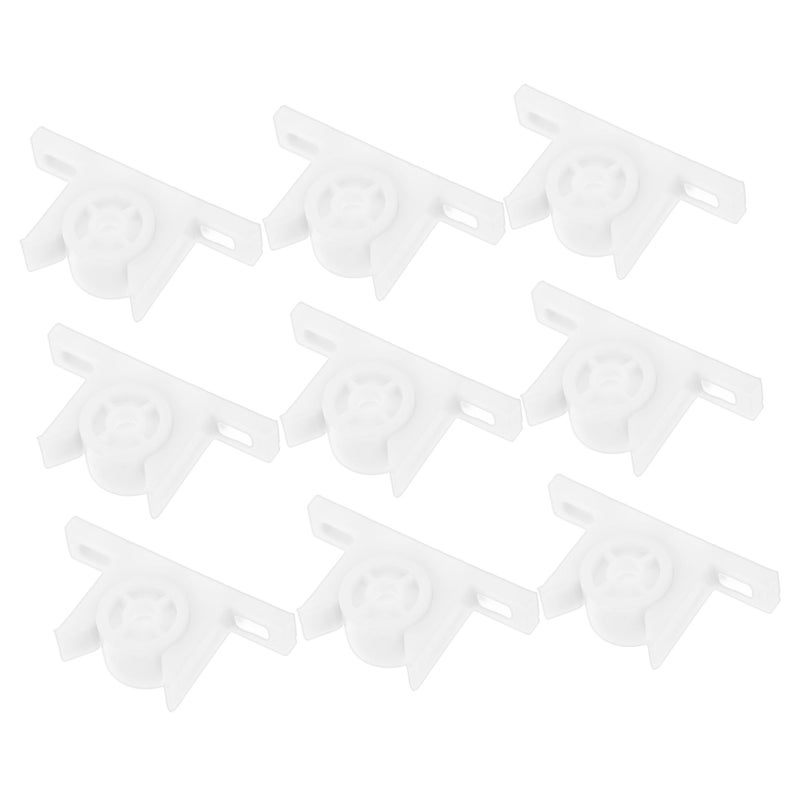10 Sets Heavy Duty Dual Wheel Door Roller Catch Cabinet Latch for Cupboards Easy Install - Image 2