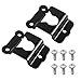 XJJ 7460401A No Drill Truck Bed Tailgate Extender mounting Bracket Kit Compatible with AMP Research Bed Xtender Max Sport and Moto 19842024 Truck Tonneau Tailgate Extender Bars mounting ClipBuckle - Image 2