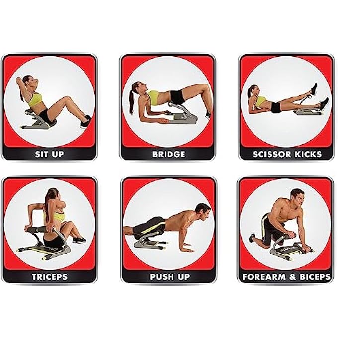 rayihni ماكس سترينث - رعاية ستة باك وندر كور لتمارين القلب وتقوية العضلات وبناء العضلات وشكل الجسم الذكي - Image 3