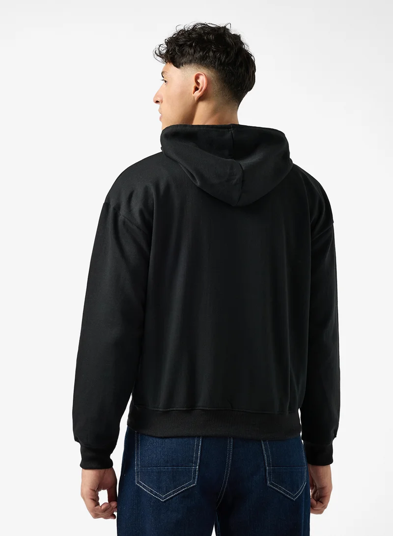 Seventy Five Basics Oversized Zipped Hoodie