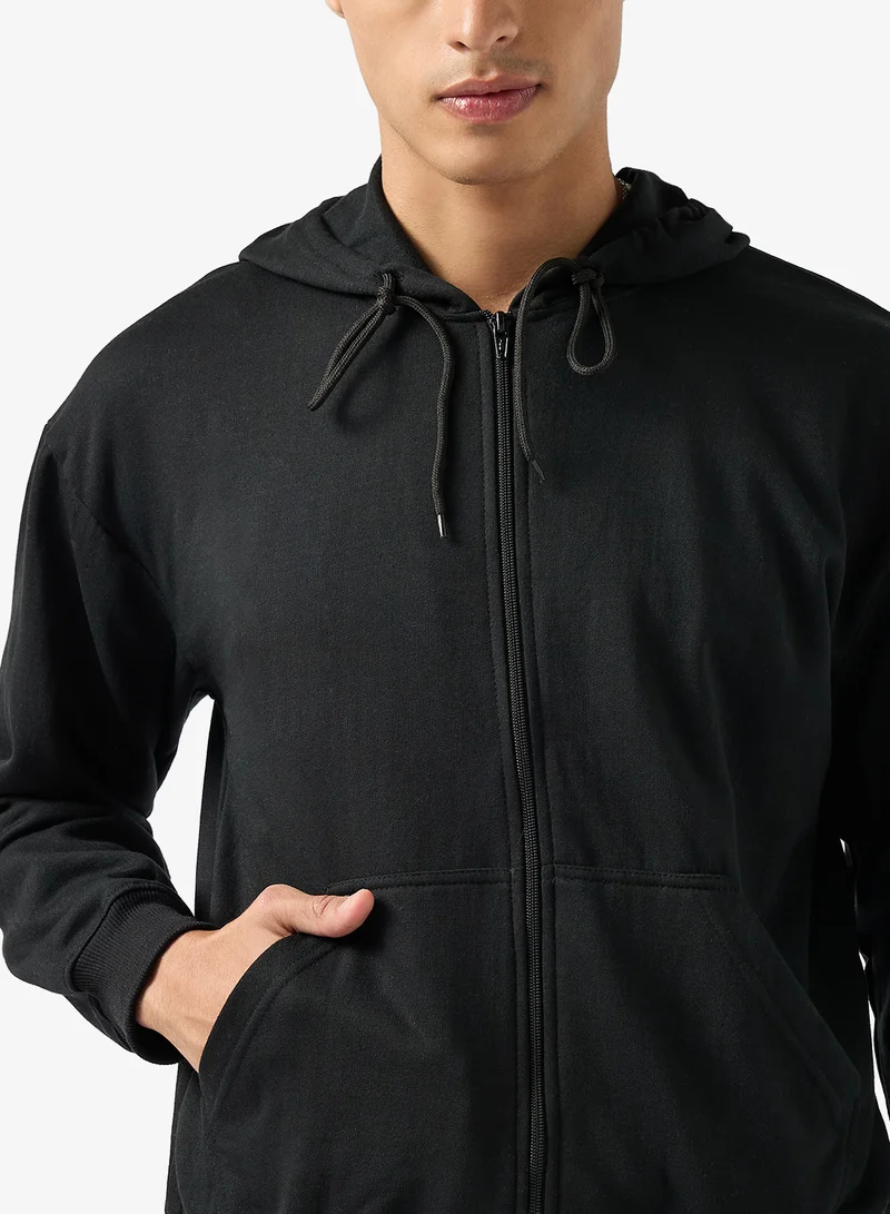 Seventy Five Basics Oversized Zipped Hoodie