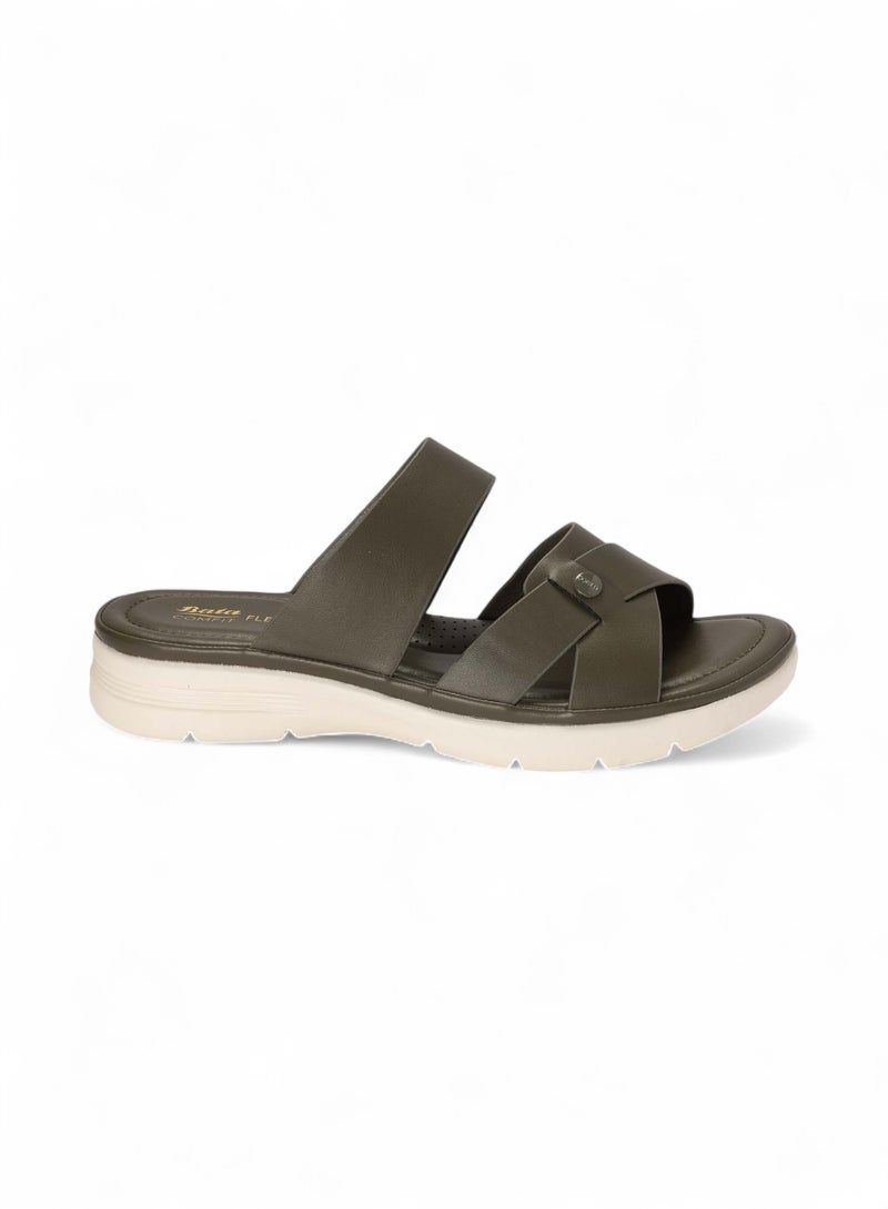 Bata Comfit Slip On Sandals - Image 1