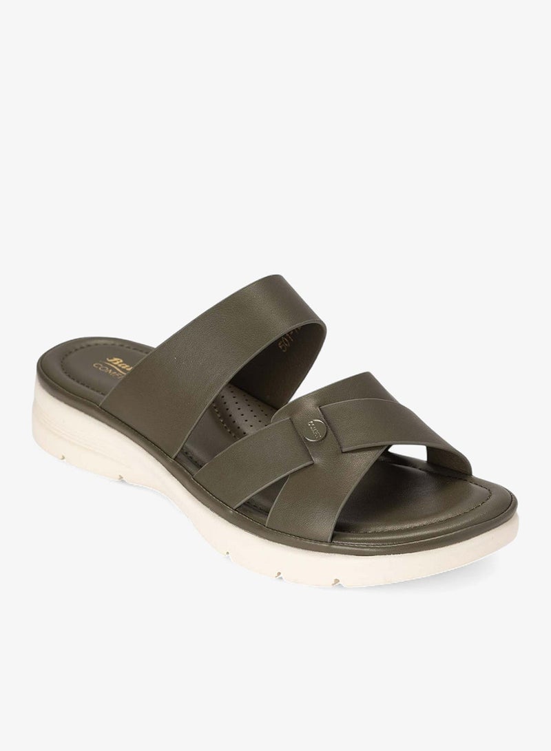 Bata Comfit Slip On Sandals - Image 1