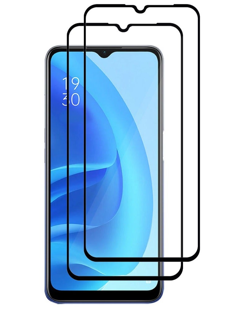 CATANES 2 Pack For Oppo A55 Screen Protector Tempered Glass Full Glue Back - Image 2