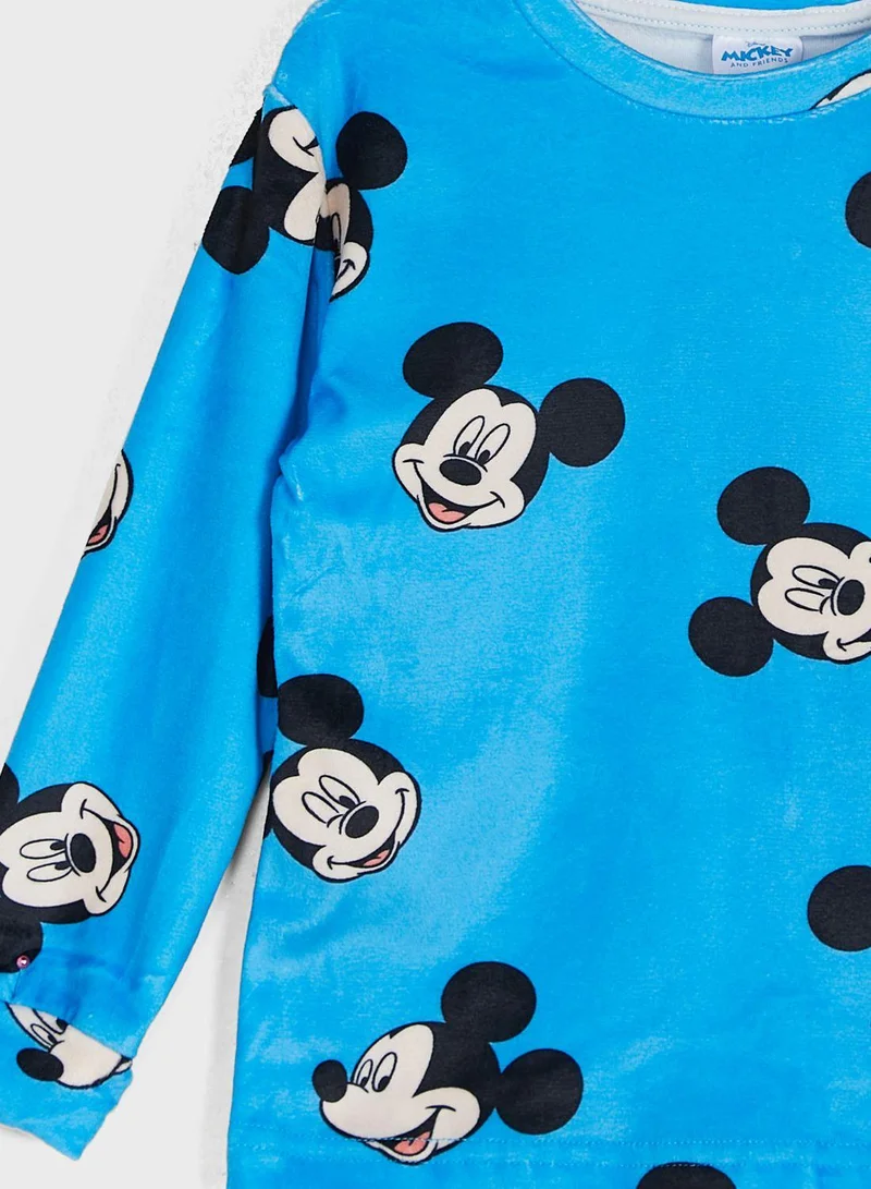 Mickey Mouse  Kids Mickey Mouse Pyjama Set for Men | Best Price UAE