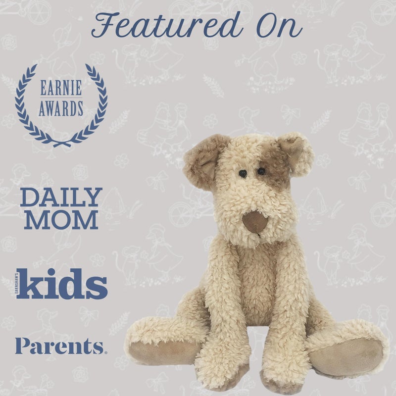 MON AMI Bogart Shaggy Puppy Plush Toy - 18", Soft & Cuddly Plushie with Long Legs & Floppy Feet, Adorable Stuffed Animal for Kids, Baby Gift, Huggable Soft Toy, Perfect for Snuggling & Playtime - Image 5