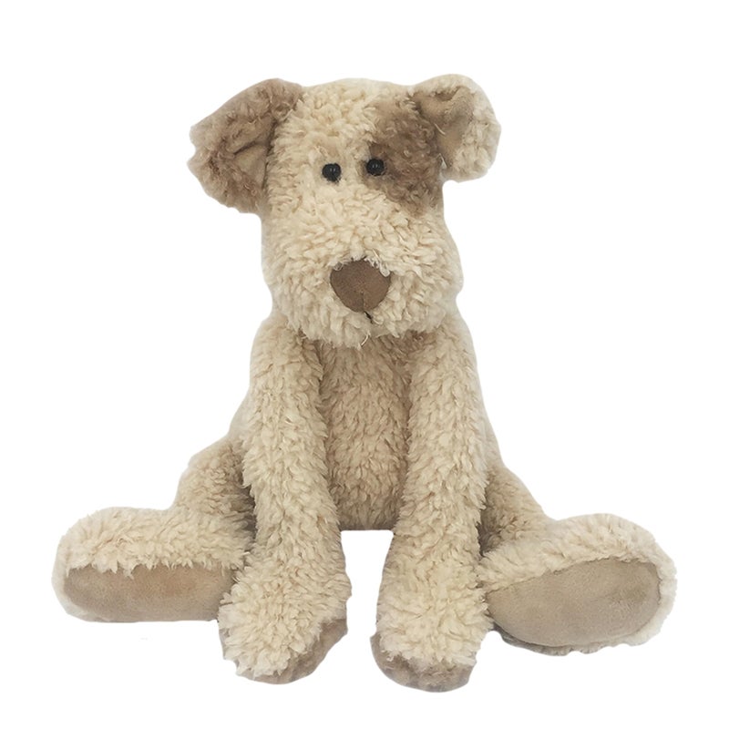 MON AMI Bogart Shaggy Puppy Plush Toy - 18", Soft & Cuddly Plushie with Long Legs & Floppy Feet, Adorable Stuffed Animal for Kids, Baby Gift, Huggable Soft Toy, Perfect for Snuggling & Playtime - Image 1
