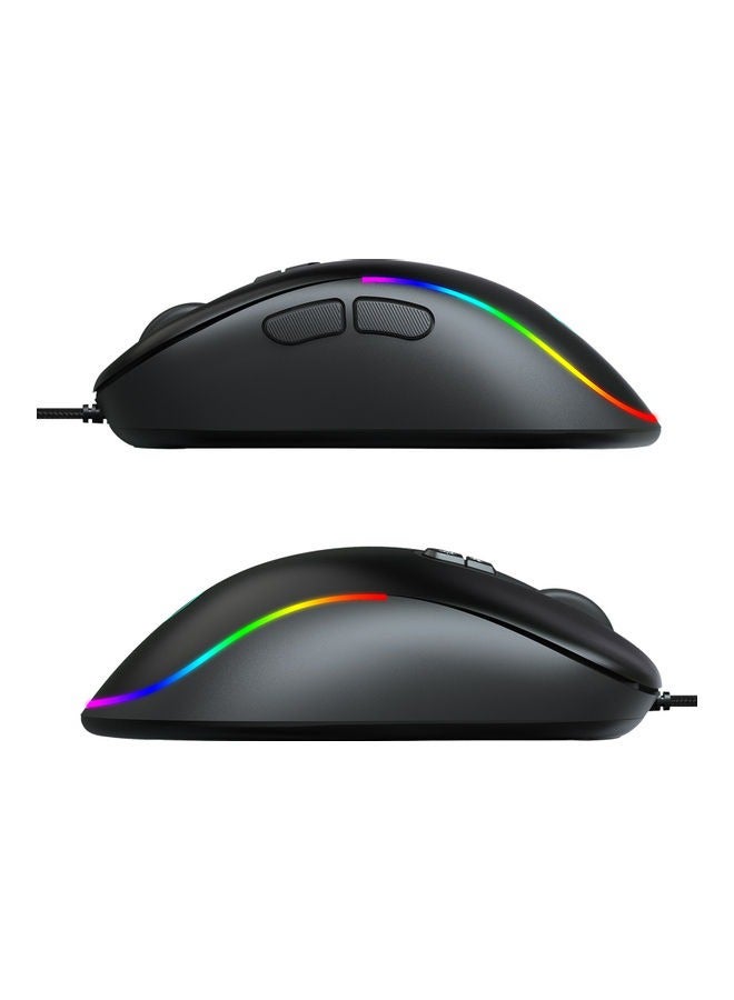 Wired RGB Gaming Mouse 35 Keys Single-Hand Gaming Keyboard Portable Android Keyboard Mouse, Programmable Gaming Mouse+one-handed Game Keyboard - Image 3