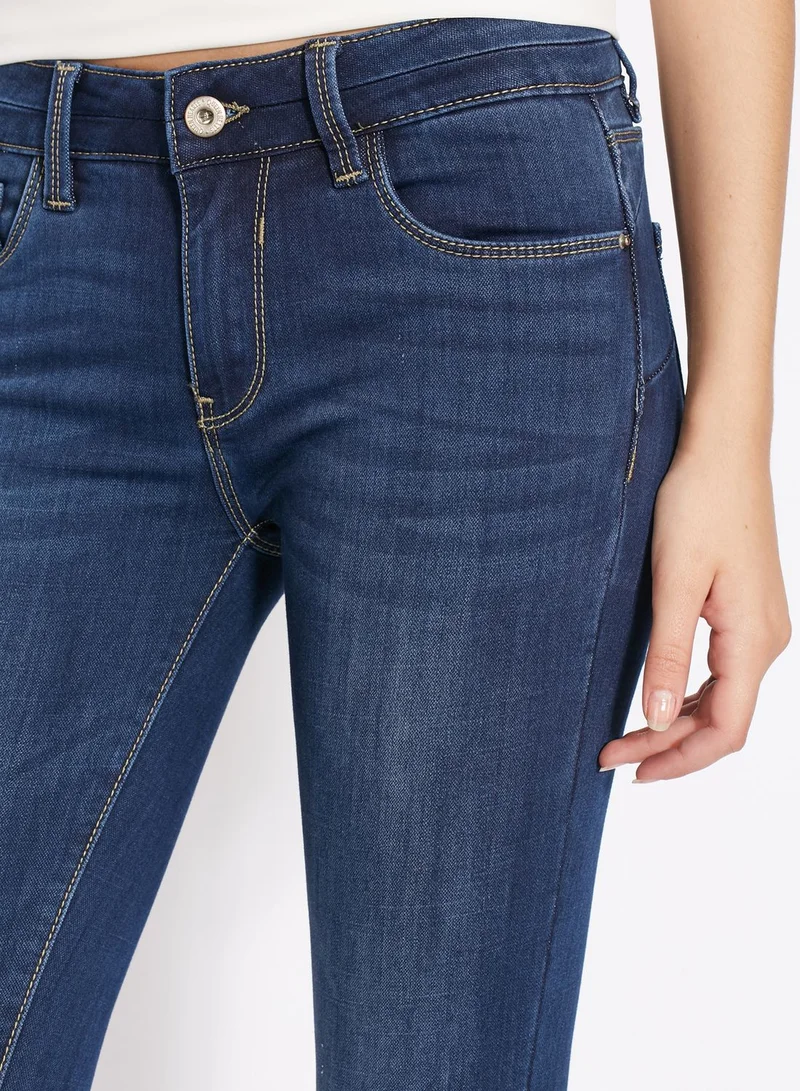 Ginger Raw Hem Skinny Jeans