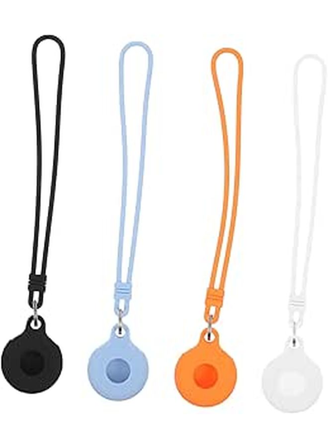 4pcs Lost Pet Tracker Protective Case Cover Sleeve Random Color - Image 1