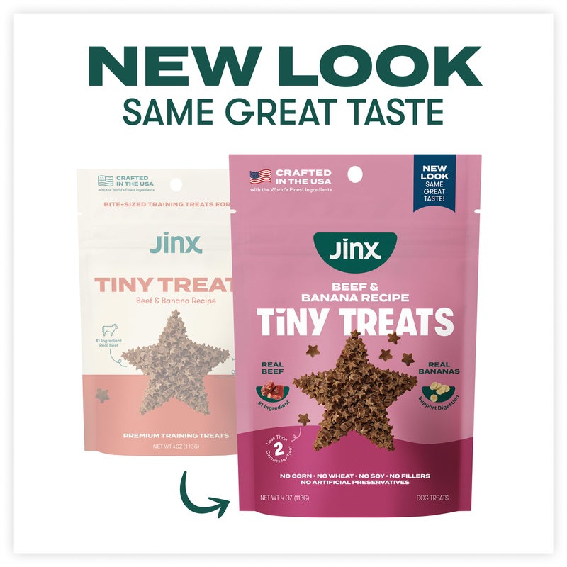 Jinx Beef Dog Training Treats - Healthy All-Natural Mini Bite-Sized Dog Treats for Training with Grass-Fed Beef - Pet Products for All Dogs (Puppies, Adults & Seniors) - 4oz - Image 2