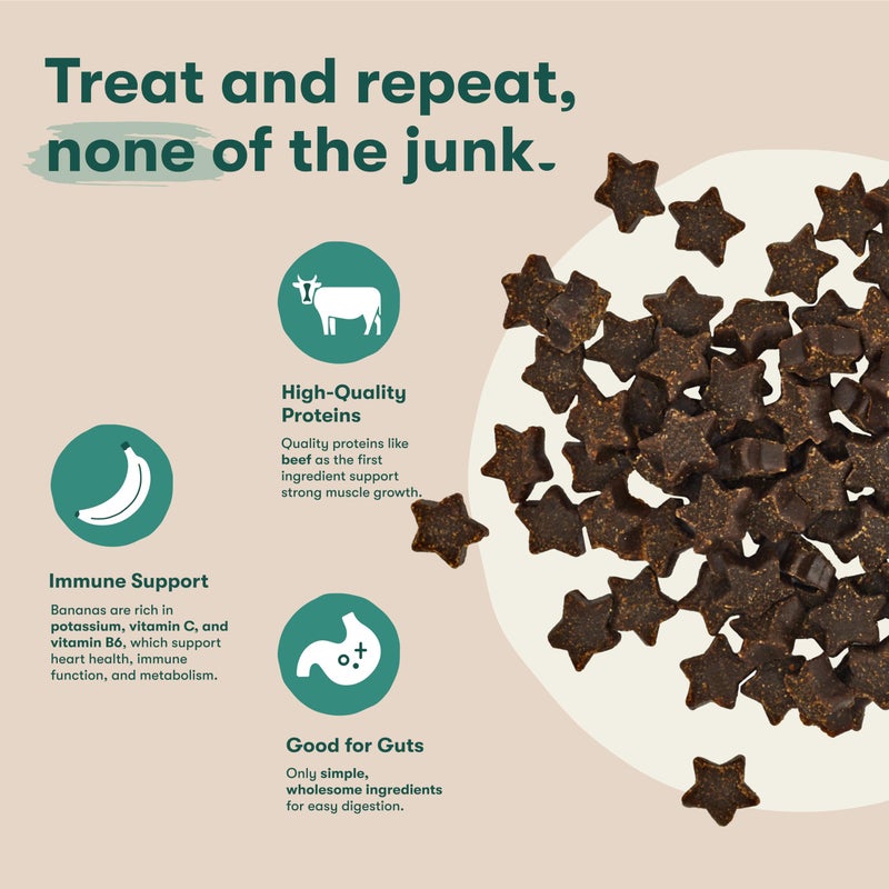 Jinx Beef Dog Training Treats - Healthy All-Natural Mini Bite-Sized Dog Treats for Training with Grass-Fed Beef - Pet Products for All Dogs (Puppies, Adults & Seniors) - 4oz - Image 4