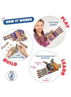Smartivity Smartivity Robotic Mechanical Hand Toy for Kids 8-10-12-14 Years Old | 2024 Parents Choice Winner I Birthday Gifts for Boys & Girls | DIY STEM Educational Science Toys for Kids 8,9,10,11,12,13,14  - Image 4