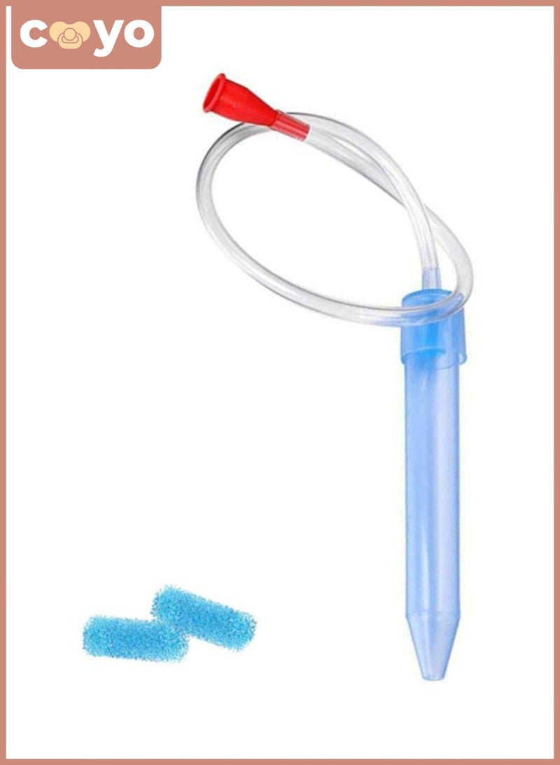 COYO Baby Nasal Aspirator, Oral Suction Type Nose Cleaner with Anti-Reflux Design, Safe & Hygienic Nasal Sucker for Newborns & Infants - Image 1