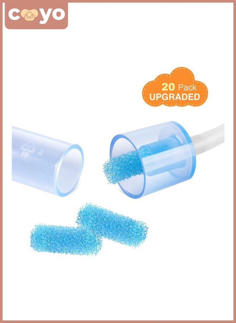 COYO Baby Nasal Aspirator, Oral Suction Type Nose Cleaner with Anti-Reflux Design, Safe & Hygienic Nasal Sucker for Newborns & Infants - Image 2