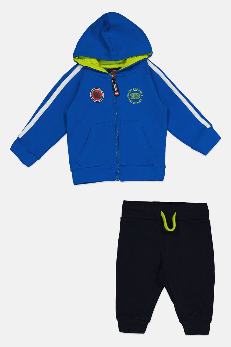 Guru 99 Toddlers Boy 2 Pcs Graphic Print Long Sleeve Tracksuits, Multicolor - Image 3