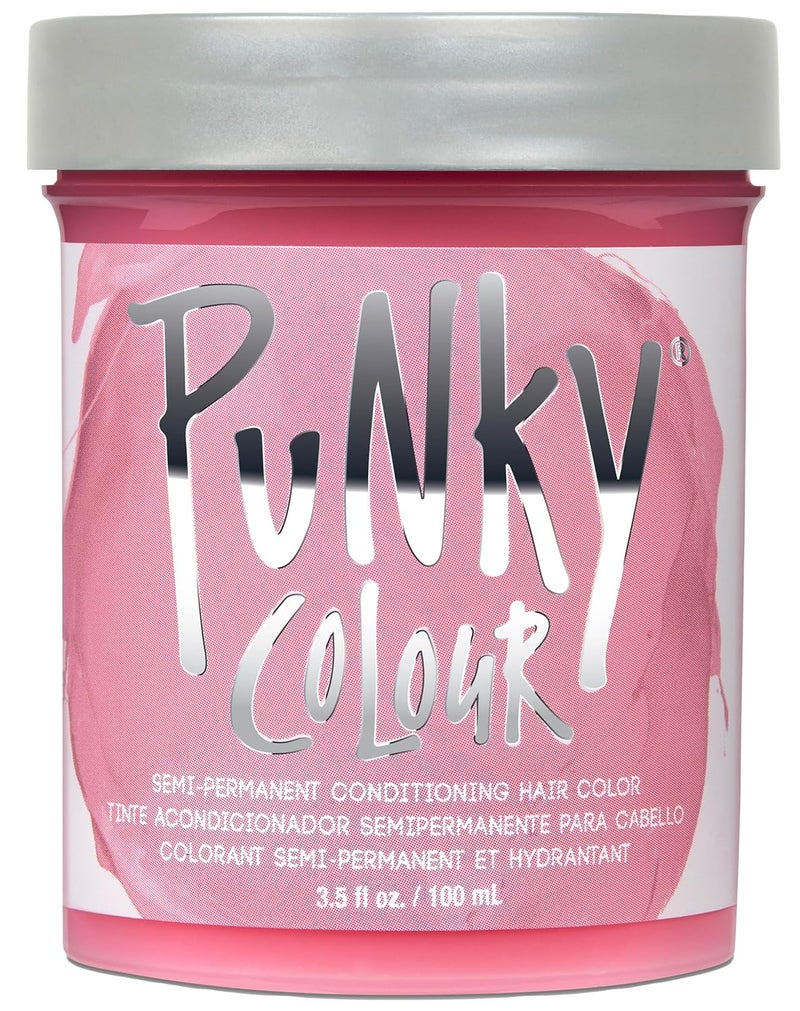 Punky Cotton Candy Semi Permanent Conditioning Hair Color Vegan PPD and Paraben Free lasts up to 35 washes 35oz