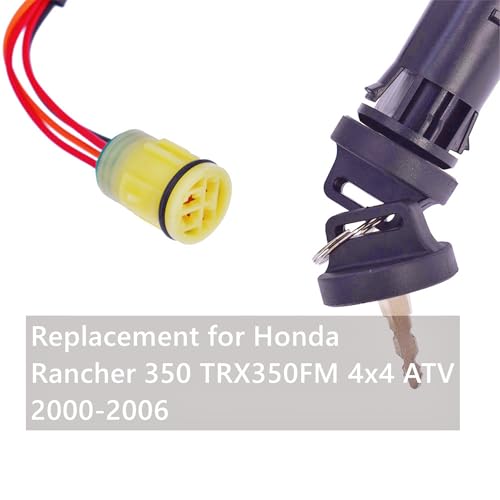 waltyotur مفتاح تشغيل بديل مع مفتاح ل هوندا رانشر 350 TRX350FM 4x4 ATV 2000-2006 - Image 2