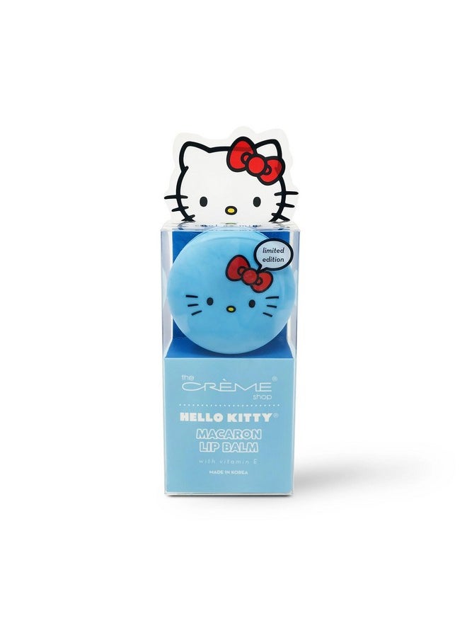 The Creme Shop X Sanrio Hello Kitty Macaron Lip Balm (Hello Kitty Cool As Mint) Korean Cute Scented Pocket Portable Soothing Advanced Musthave Onthego  - Image 1