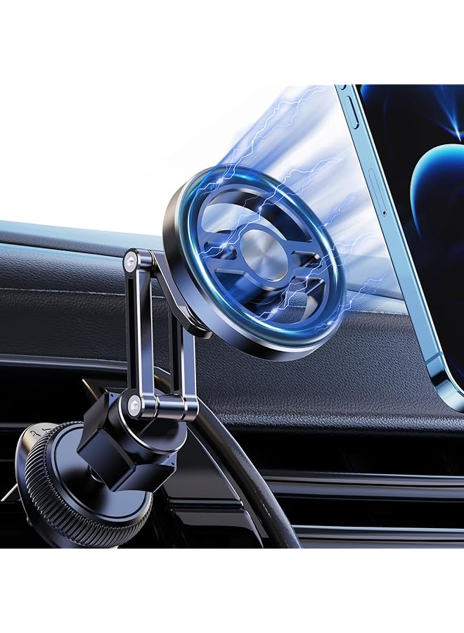 KASTWAVE Magnetic Car Mount - Super Strong Magnetic Car Phone Mount, Air Vent Cell Phone Holder For Car, 360 Degree Rotation Phone Holder For Magsafe Iphone 15 14 13 12 Pro Max Mini & All Phones - Image 1