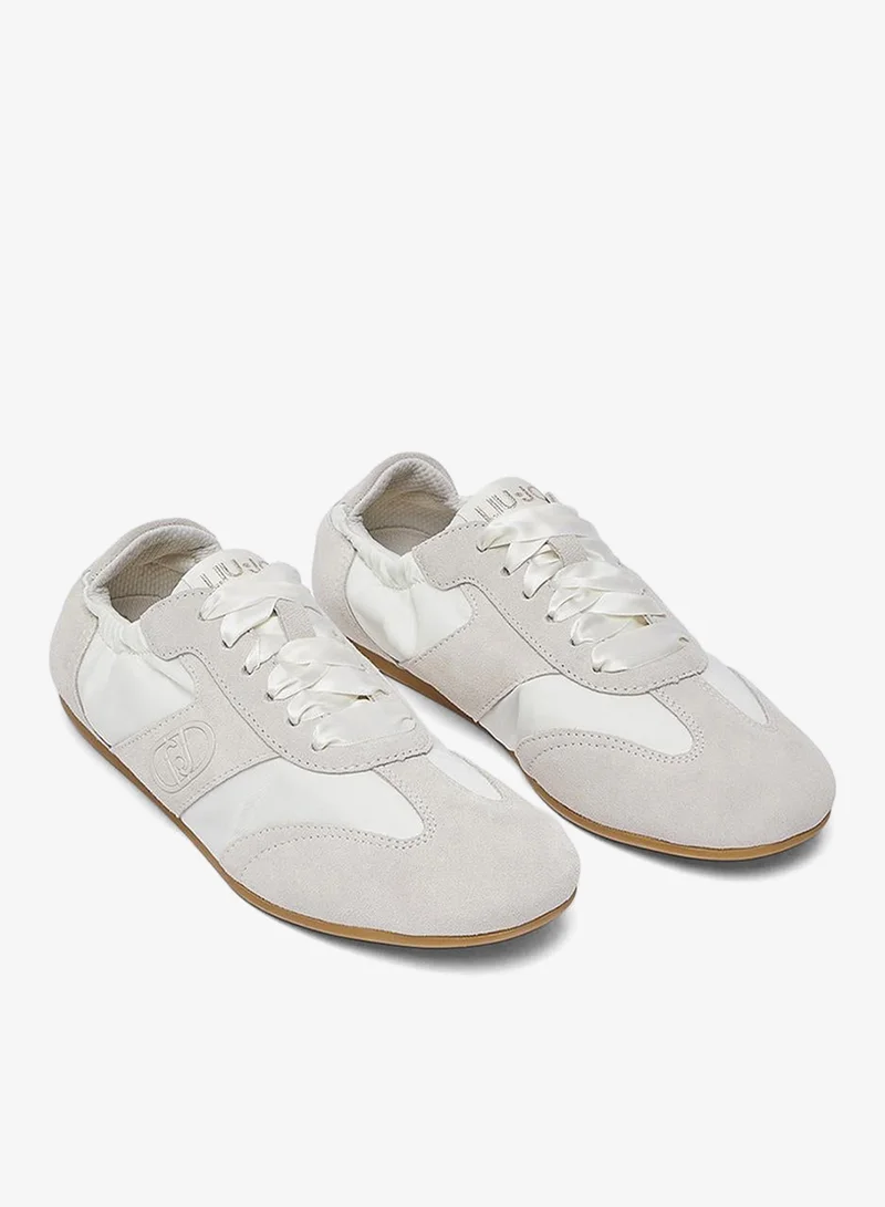 Liu Jo Light suede and nylon sneakers