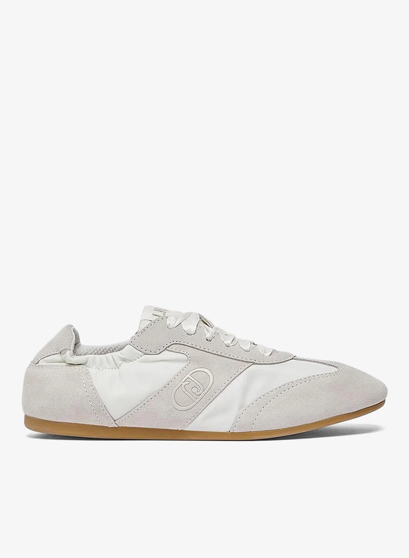 Liu Jo Light suede and nylon sneakers