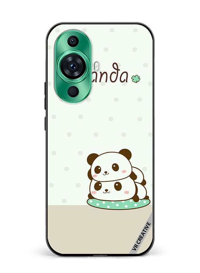 VR CREATIVE Protective Case Cover For Huawei nova 11 Pro Panda Design Multicolour - Image 1