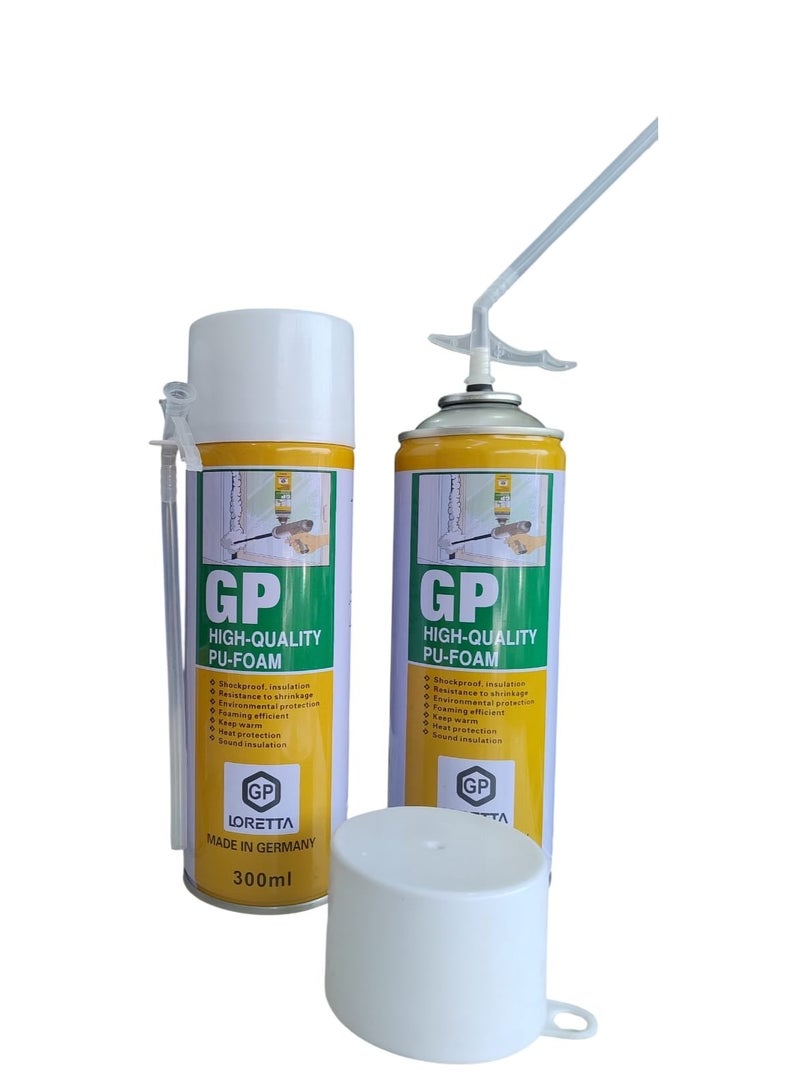 فوم بولي يوريثان عالي الجودة للعزل والتثبيت وسد الفراغات للأبواب والنوافذ والأعمال الإنشائية - Image 3