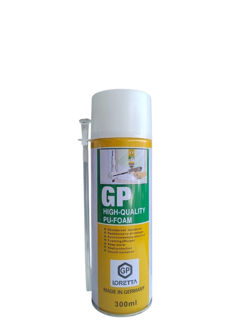 فوم بولي يوريثان عالي الجودة للعزل والتثبيت وسد الفراغات للأبواب والنوافذ والأعمال الإنشائية - Image 2