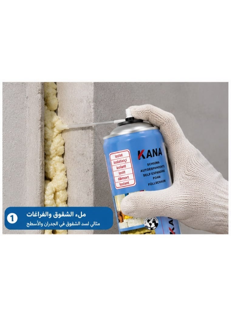 High Quality PU Foam for Insulation Sealing and Gap Filling for Doors Windows and Construction Use - Image 4