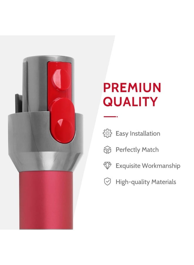 كيلا TERRIFI 2 حزمة من العصا السحرية أنبوب تنظيف رأس قفل التبويب متوافق مع Dyson V7 V8 V10 V11 V15 مكنسة كهربائية ، بديل عصا سحرية دائم ، زر أداة إضاءة مع آلية الربيع - Image 5