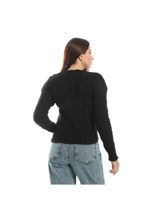 Coctail 17415-pullover-Black - Image 3
