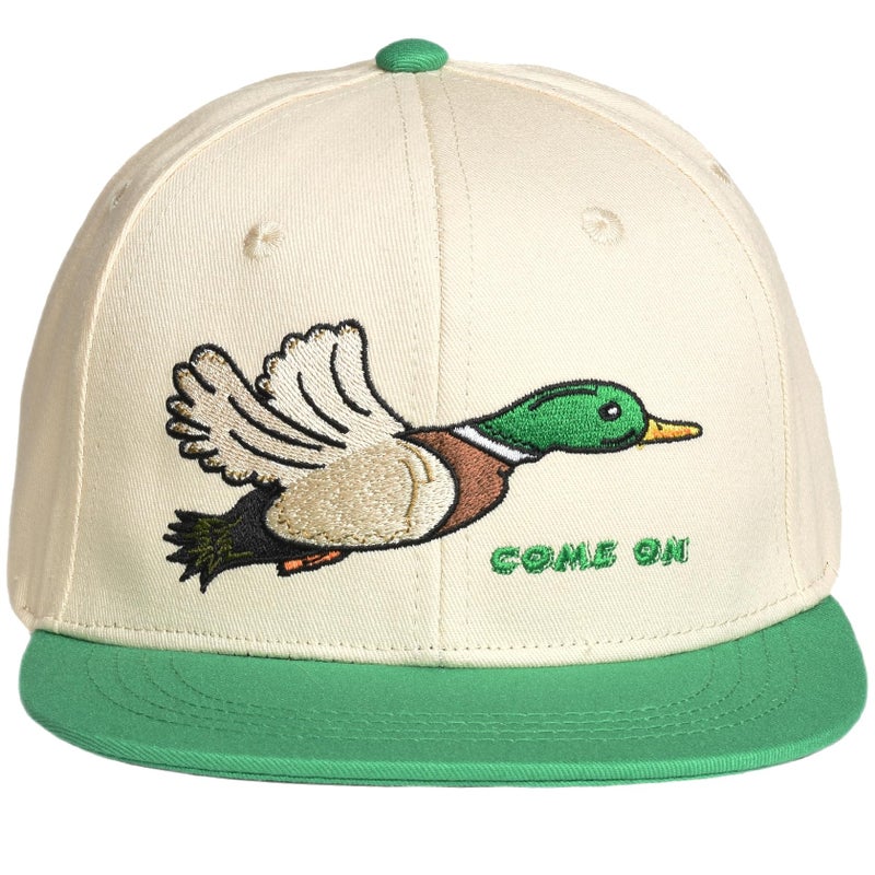EDTREK Elite Kids Snapback Hat for Boys Girls Toddler Cap with Flat Brim (Mallard - Green) - Image 1