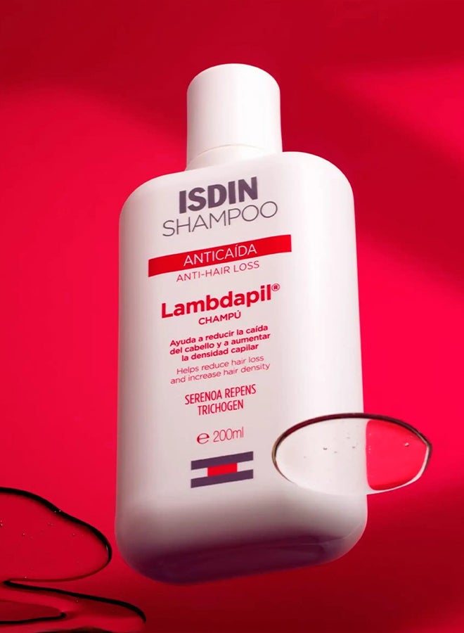 ISDIN Lambdapil Anti-Hair Loss Shampoo [200Ml] – Revitalizing Daily Treatment To Increase Hair Volume, Strength, And Prevent Premature Thinning - Image 4