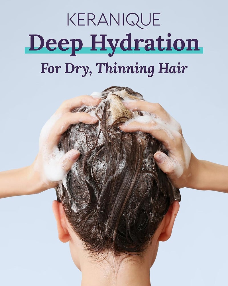 Keranique Keratin Conditioner Deep Hydration for Hair Growth and Thinning Hair Volumizing 8 Ounce - Image 2