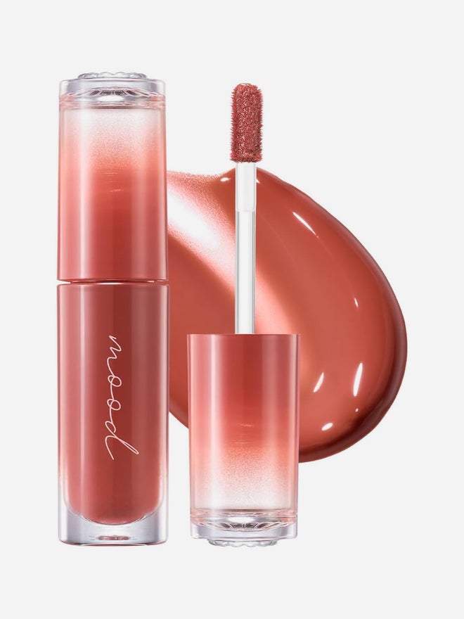 PERIPERA Ink Mood Glowy Lip Tint, 020 Brown Yakgwa (Honey K-Ookie) - Image 1