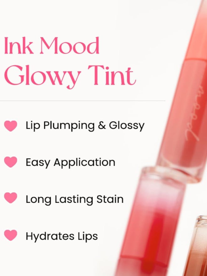 PERIPERA Ink Mood Glowy Lip Tint, 020 Brown Yakgwa (Honey K-Ookie) - Image 2