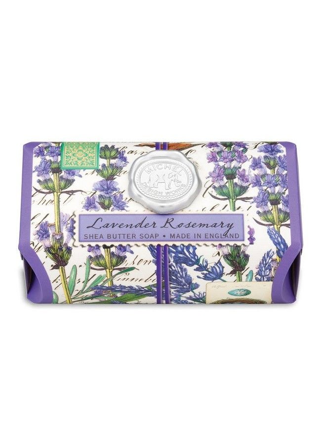 Michel Design Works Large Bath Soap Bar Lavender Rosemary  - Image 2