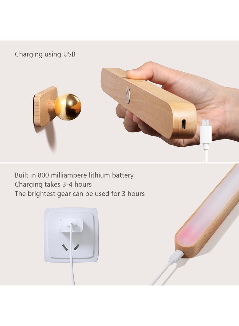 general LED Rechargeable Bathroom Fixtures, Three-Level Dimmable Touch-Control Vanity Lights, Magnetic Vanity Light Strips for Bathrooms, Living Rooms, and Bedrooms - Image 3