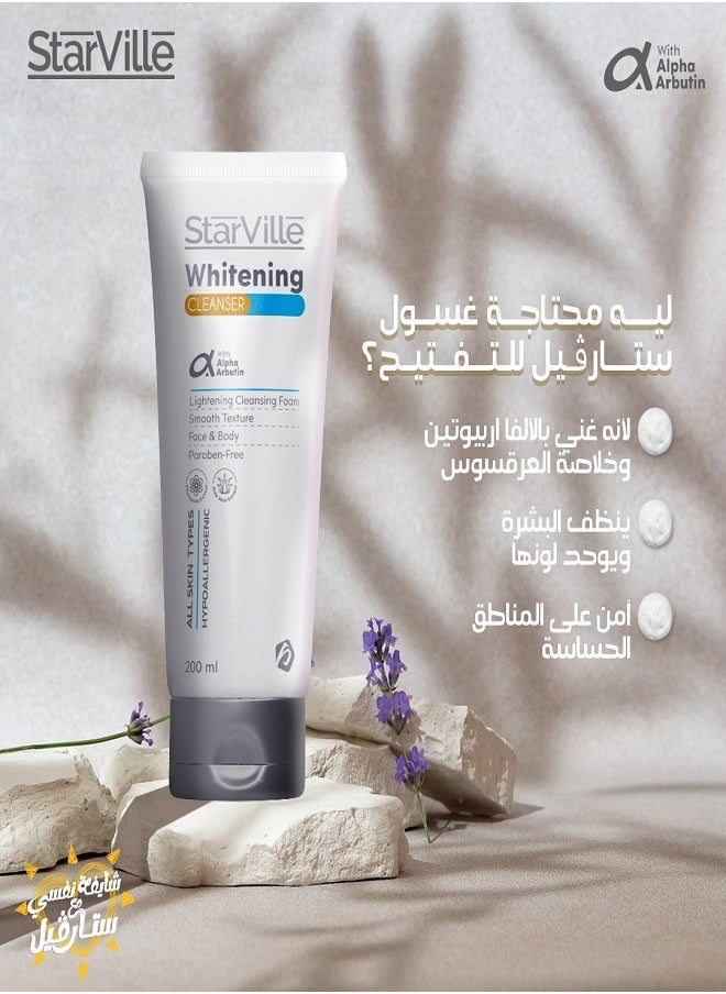 starville - Whitening Cleanser For Face & Body  -100 Ml - Image 1