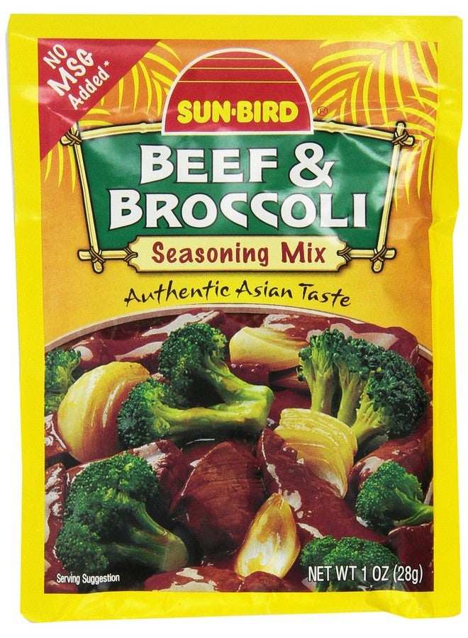 Sun Bird Sun-Bird BEEF & BROCCOLI Asian Seasoning Mix 1oz (10-pack) - Image 1