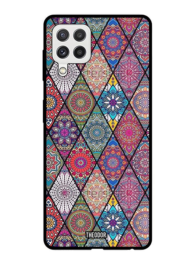 Theodor Protective Case Cover For Samsung Galaxy A22 4G  Mandala art - Image 1