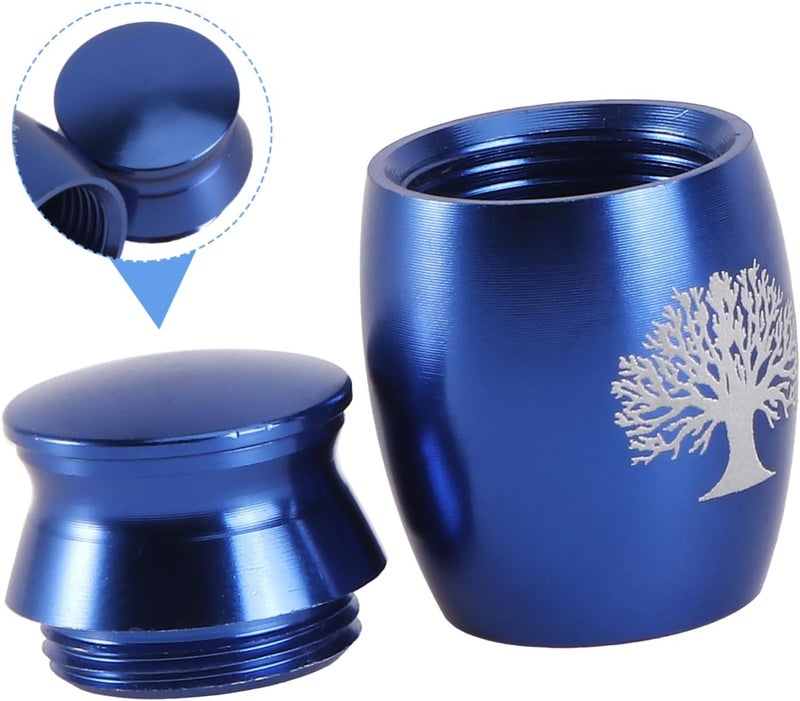 VICASKY Pet Urn Cat Ash Urn Tank Bereavement for Pet Loss Stainless Steel Jar Practical Ash Can - Image 3