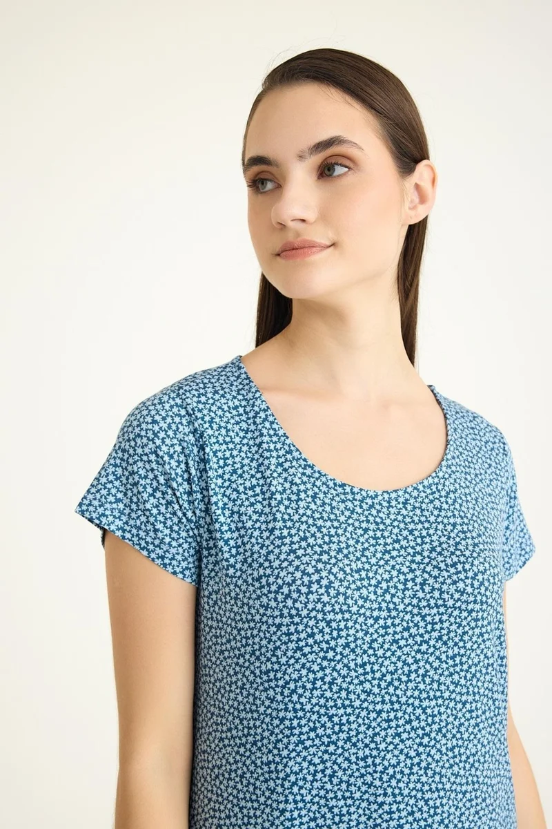 Cotenconcept 2 Pieces Loose Comfortable Casual Combed Fabric Dress