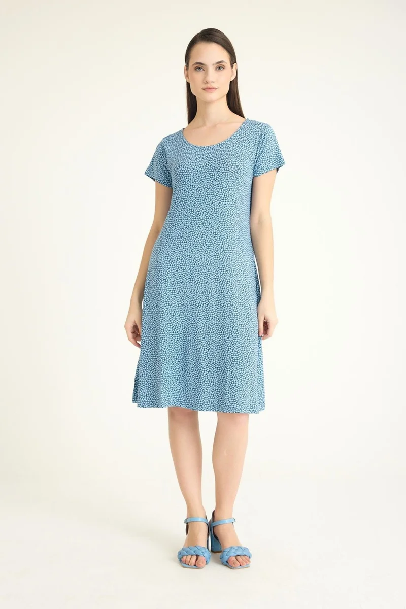 Cotenconcept 2 Pieces Loose Comfortable Casual Combed Fabric Dress