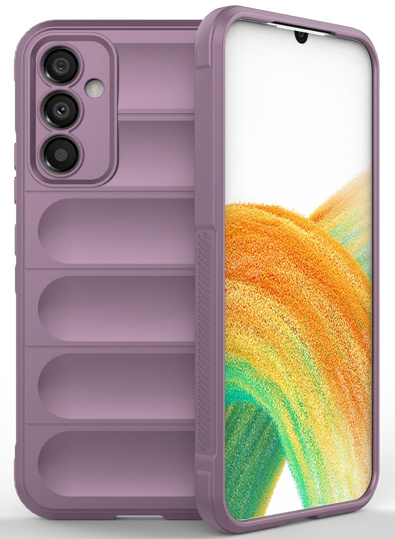 UNBLACK Compatible With Samsung Galaxy A34 Magic Case Back Cover (Purple) - Image 2