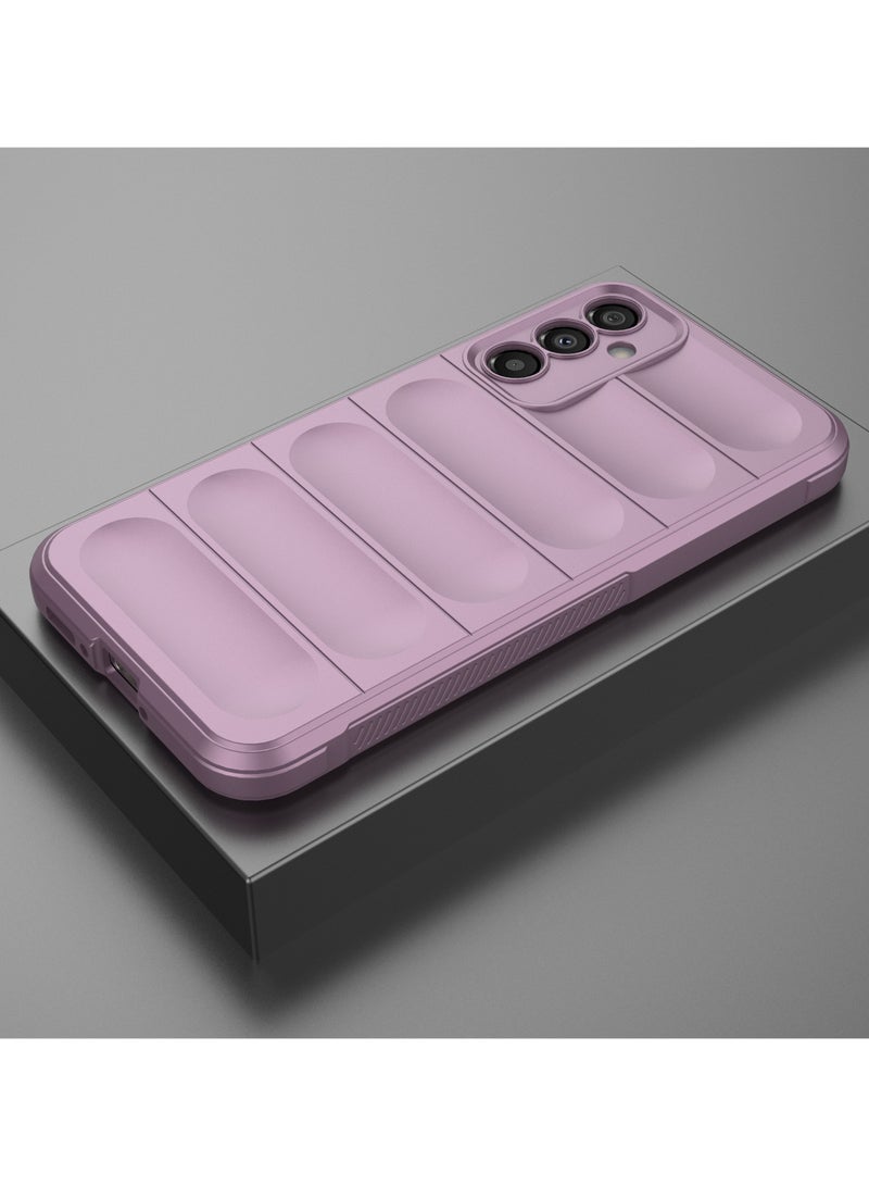 UNBLACK Compatible With Samsung Galaxy A34 Magic Case Back Cover (Purple) - Image 3