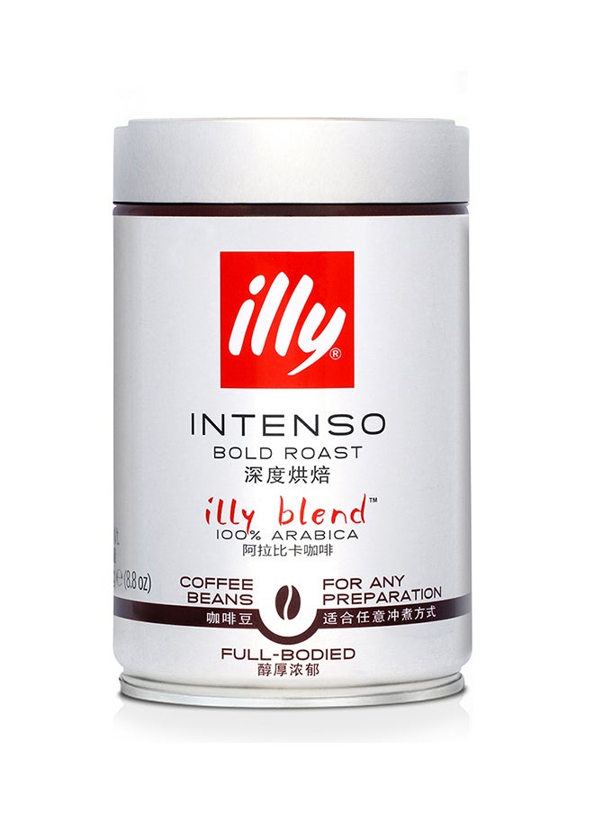 Illy Bold Roasted Beans Tins 250g  - Image 1