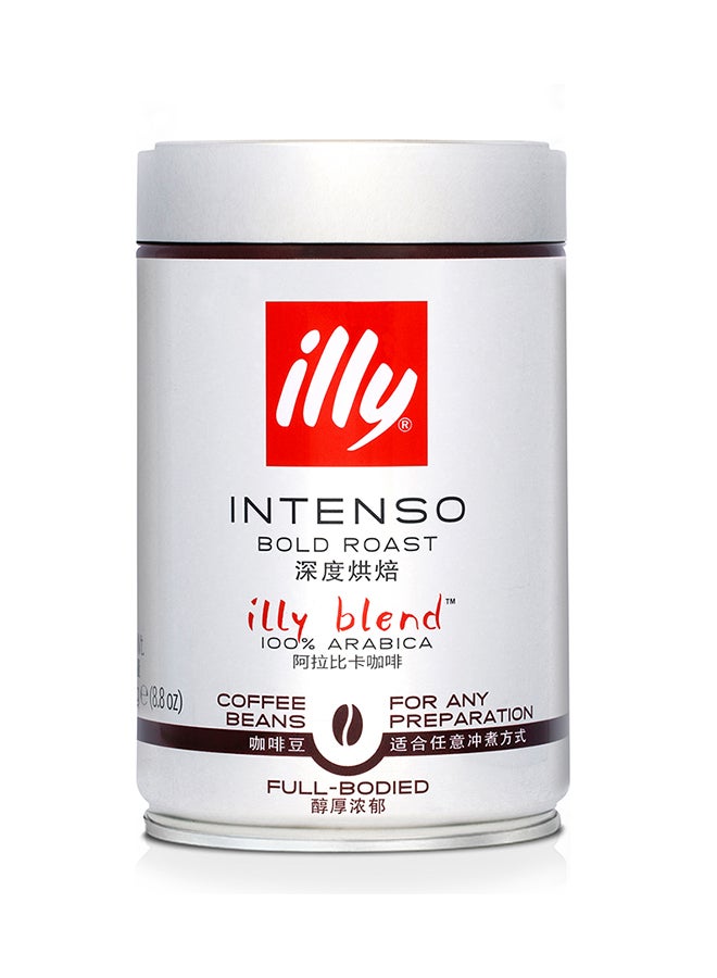 Illy Bold Roasted Beans Tins 250g  - Image 1